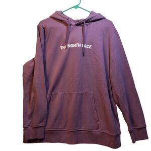 The North Face Womens Plus Size XL Purple Hoodie Sweatshirt Pullover‎ Pocket